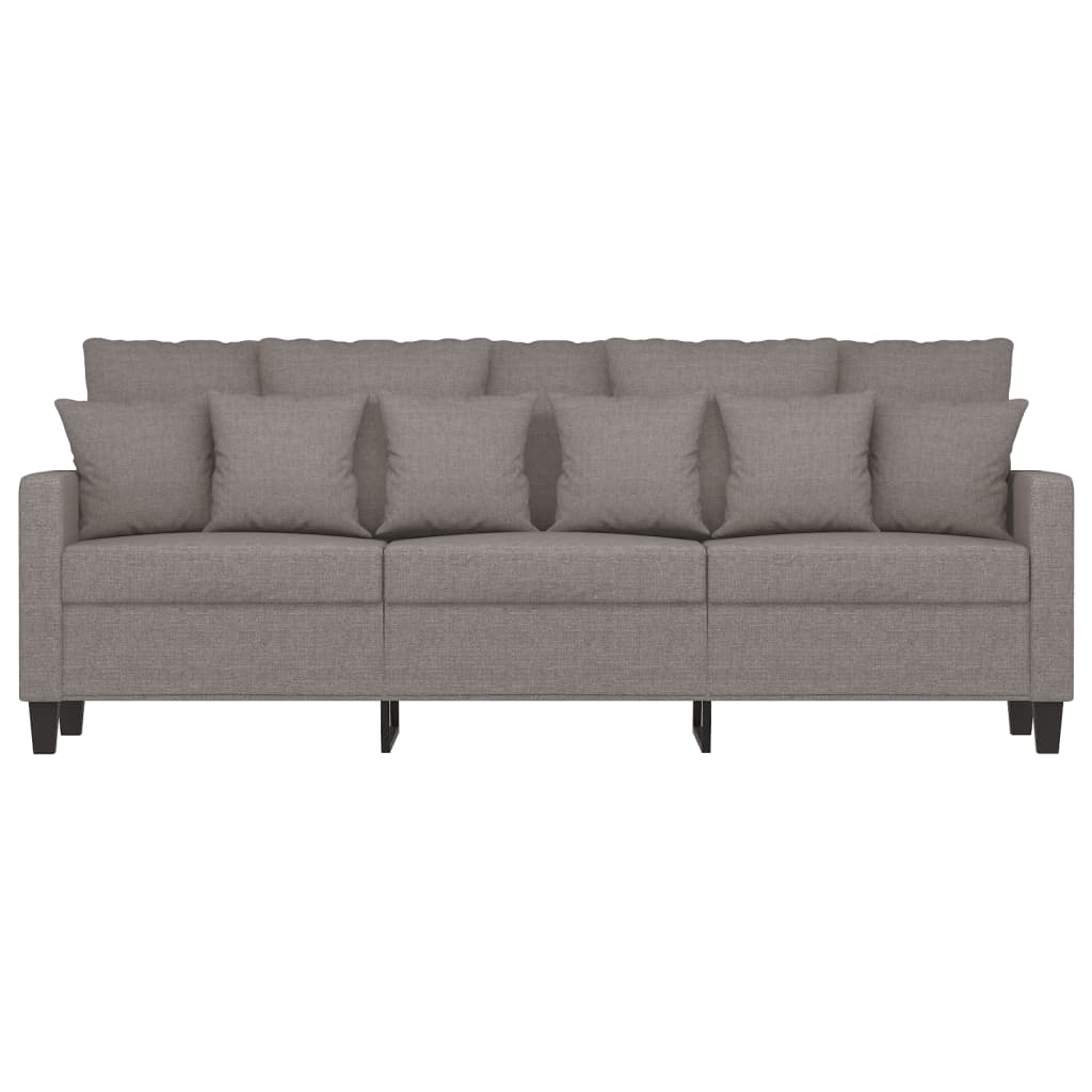 Driezitsbank Stof 180 cm Taupe