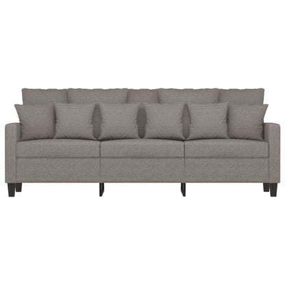 Driezitsbank Stof 180 cm Taupe