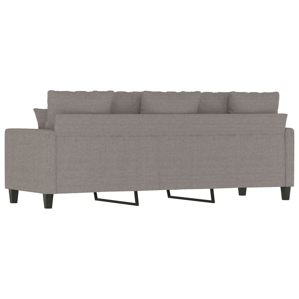 Driezitsbank Stof 180 cm Taupe