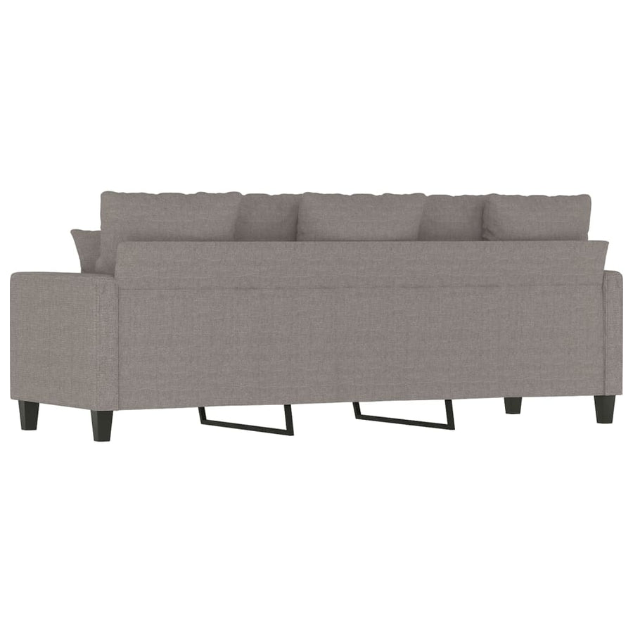 Driezitsbank Stof 180 cm Taupe