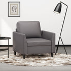 Fauteuil Kunstleer 60 cm Grijs