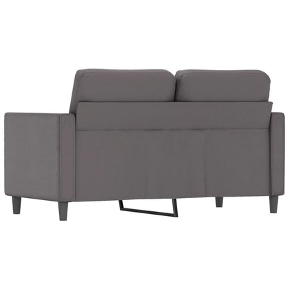 Tweezitsbank Kunstleer 120 cm Grijs