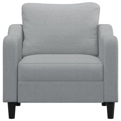 Fauteuil Stof 60 cm Lichtgrijs