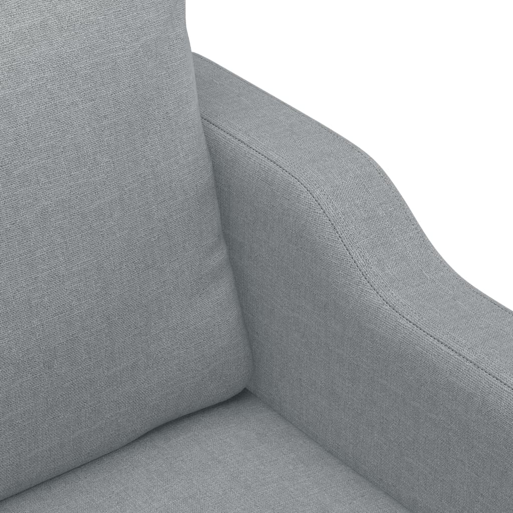 Fauteuil Stof 60 cm Lichtgrijs