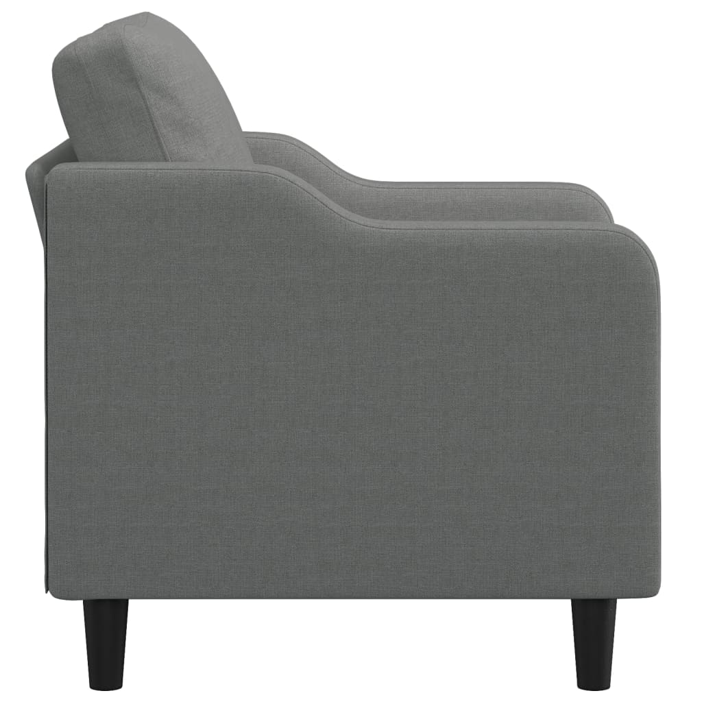 Fauteuil Stof 60 cm Donkergrijs