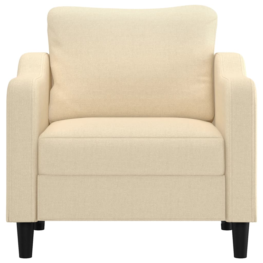 Fauteuil Stof Kleurig 60 cm Crème