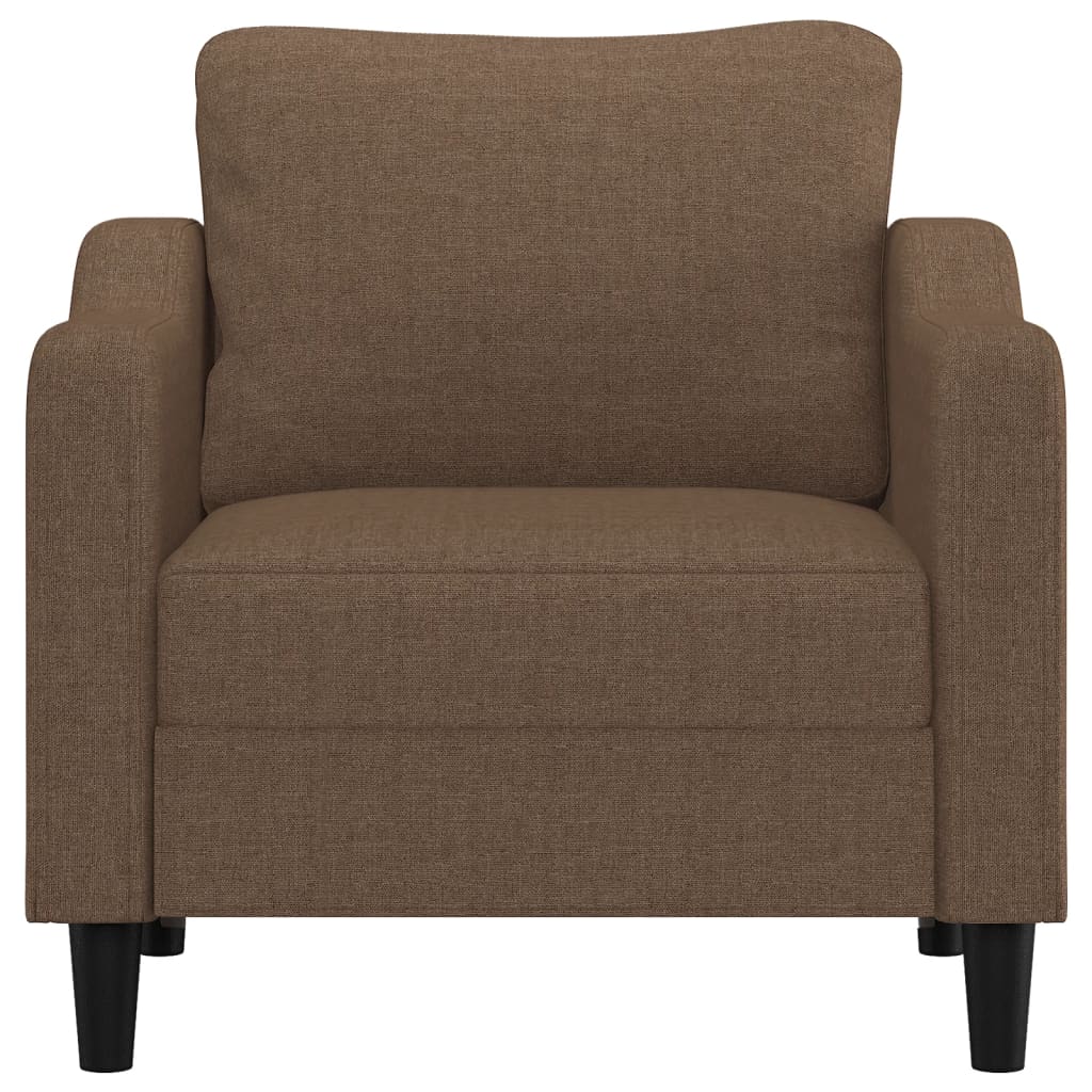 Fauteuil Stof 60 cm Bruin
