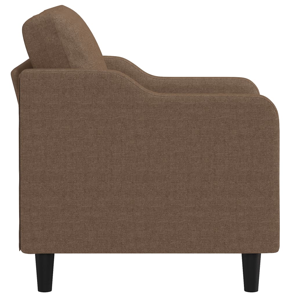 Fauteuil Stof 60 cm Bruin