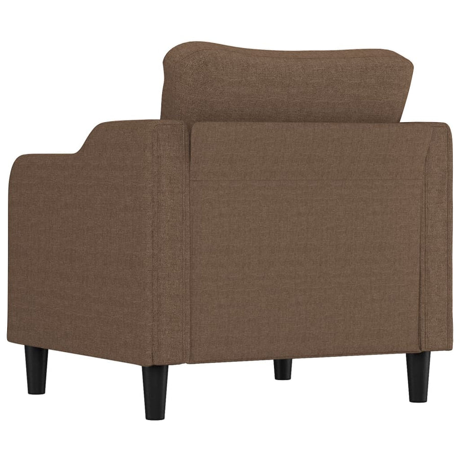 Fauteuil Stof 60 cm Bruin