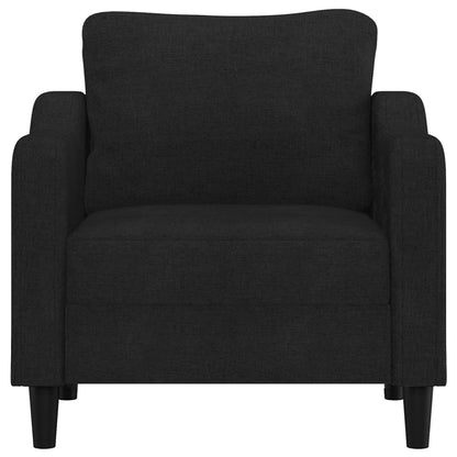 Fauteuil Stof 60 cm Zwart
