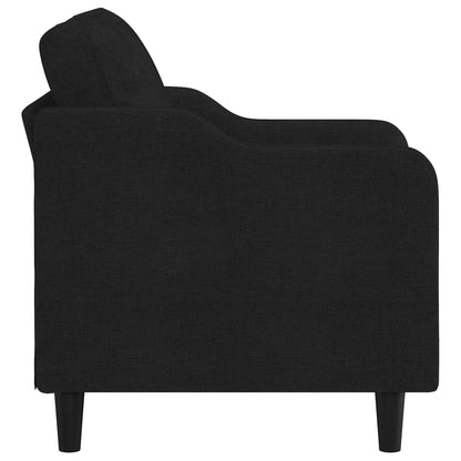 Fauteuil Stof 60 cm Zwart