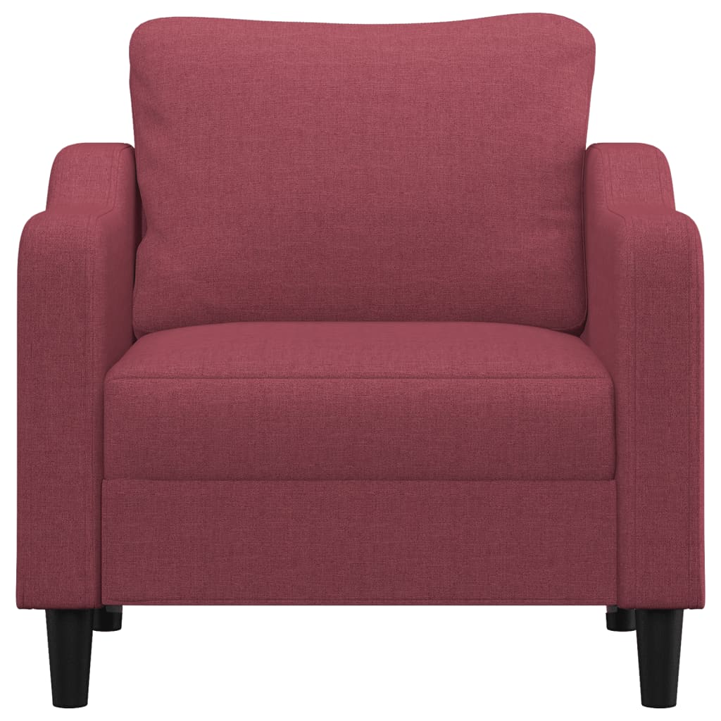 Fauteuil Stof 60 cm Wijnrood