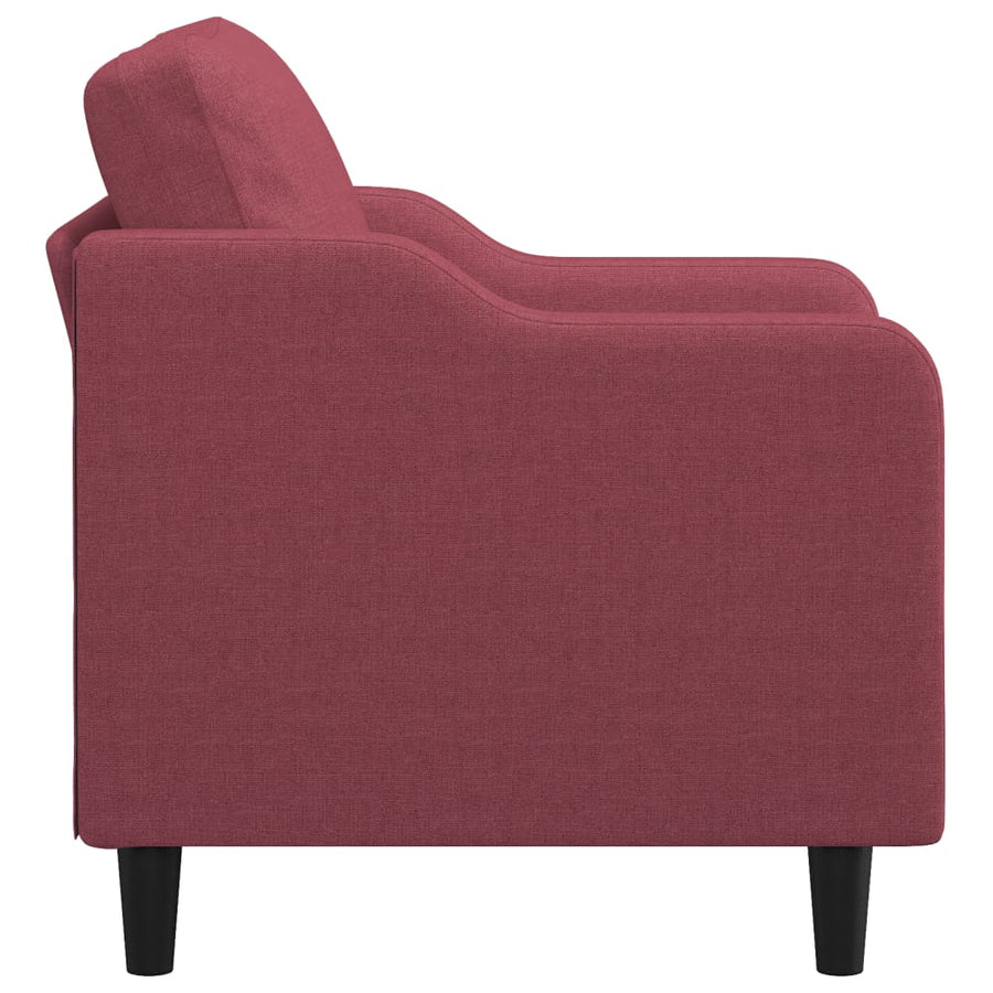 Fauteuil Stof 60 cm Wijnrood