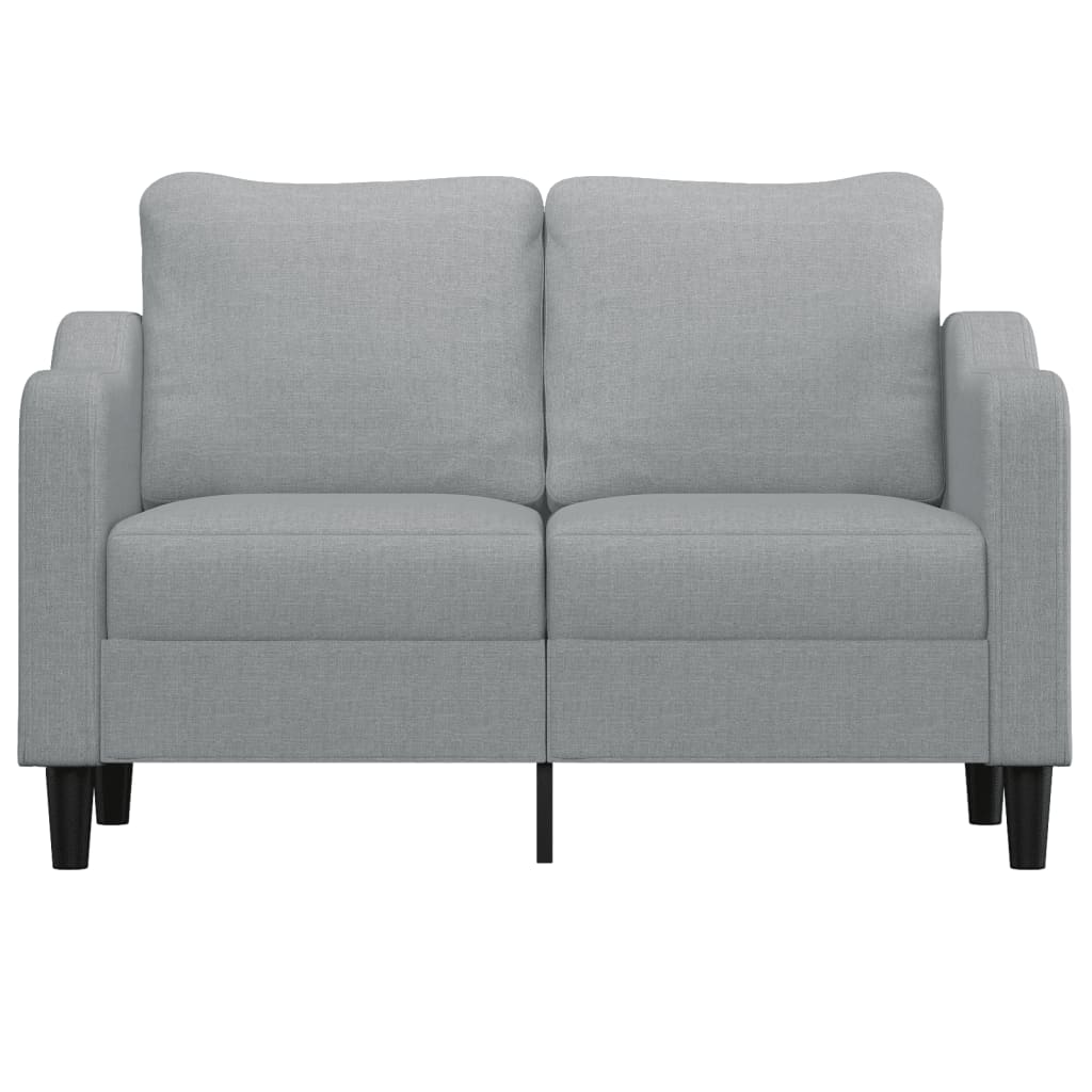 Tweezitsbank Stof 120 cm Lichtgrijs