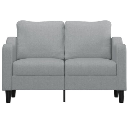 Tweezitsbank Stof 120 cm Lichtgrijs