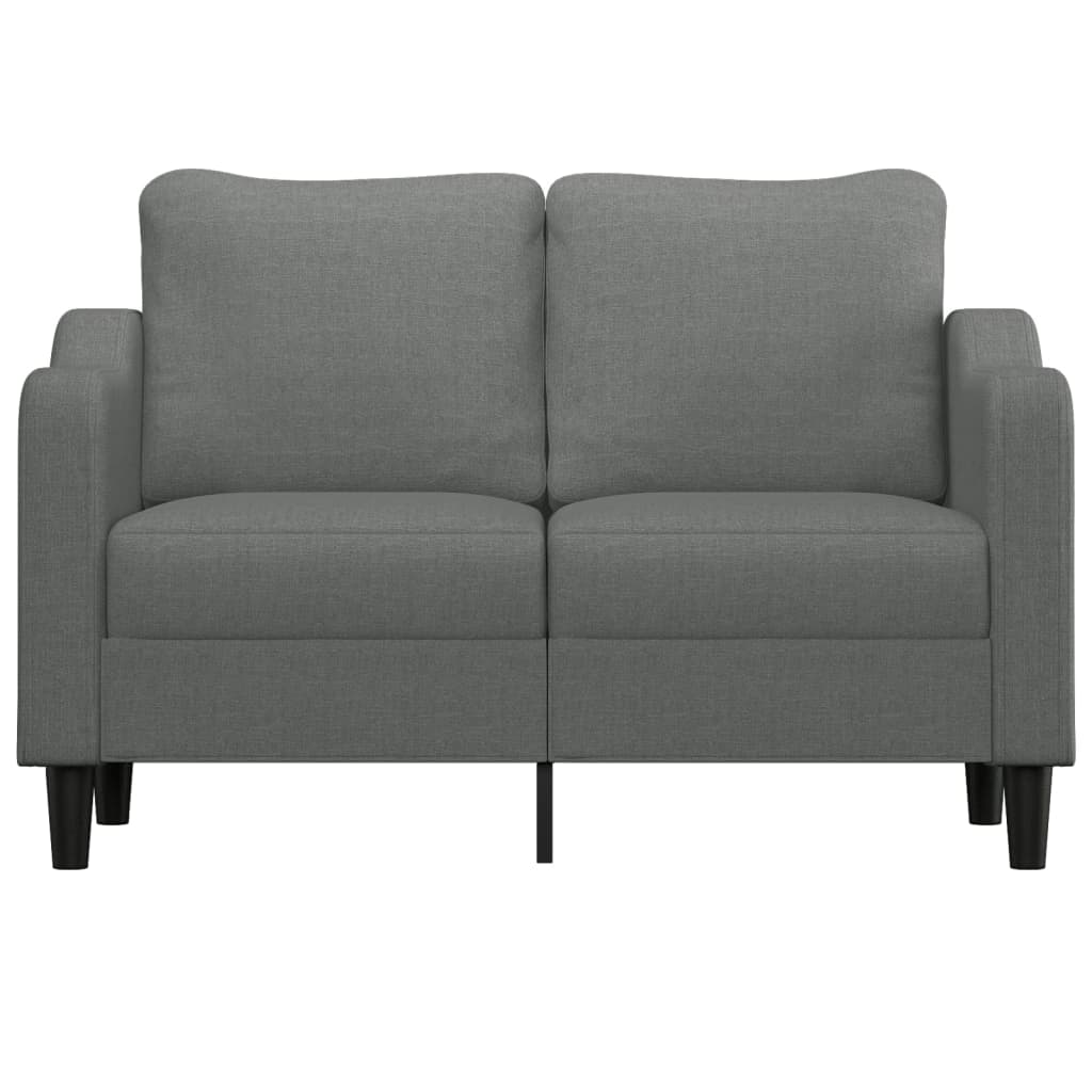 Tweezitsbank Stof 120 cm Donkergrijs
