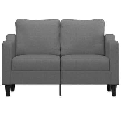 Tweezitsbank Stof 120 cm Donkergrijs