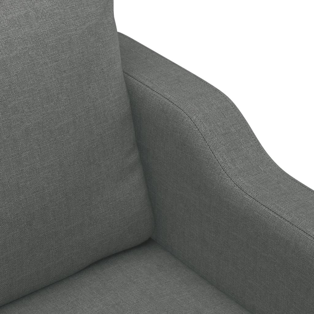 Tweezitsbank Stof 120 cm Donkergrijs