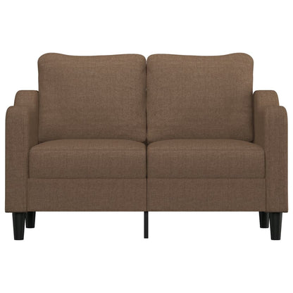 Tweezitsbank Stof 120 cm Bruin