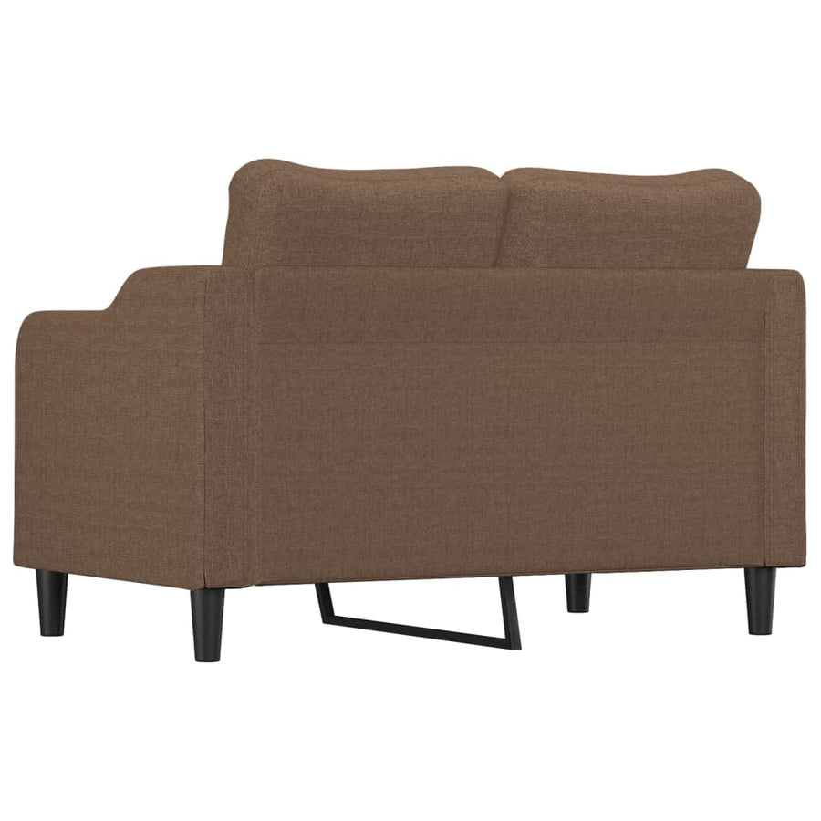 Tweezitsbank Stof 120 cm Bruin