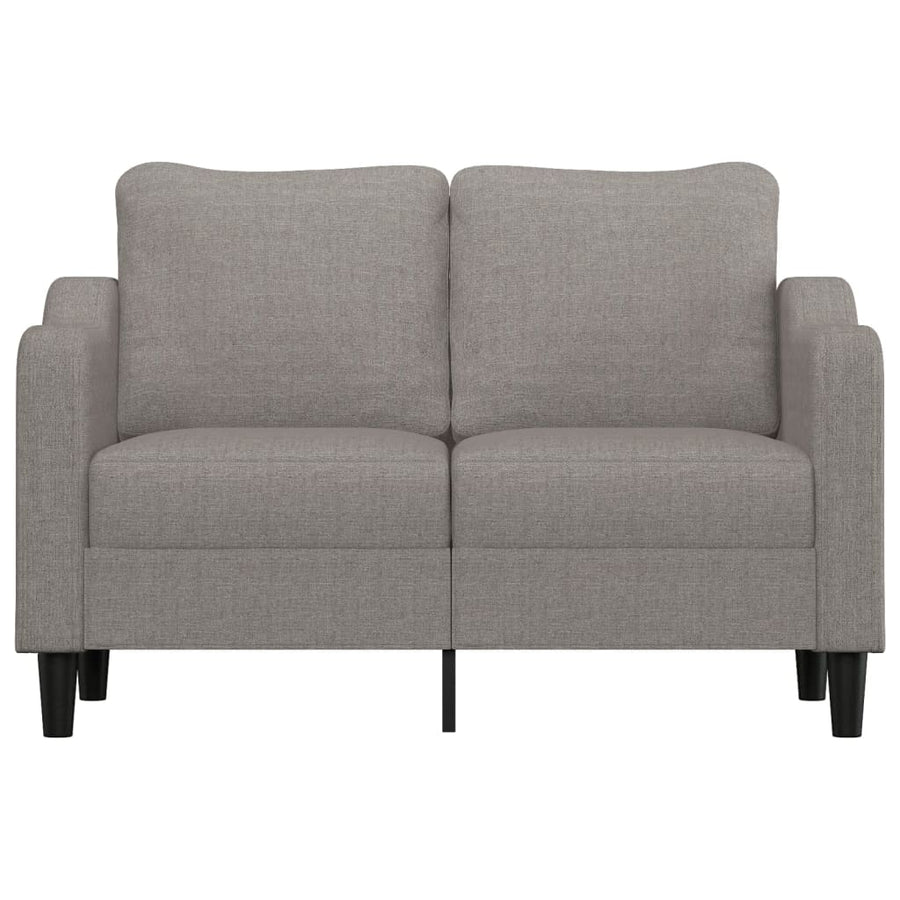 Tweezitsbank 140 Cm Stof 120 cm Taupe