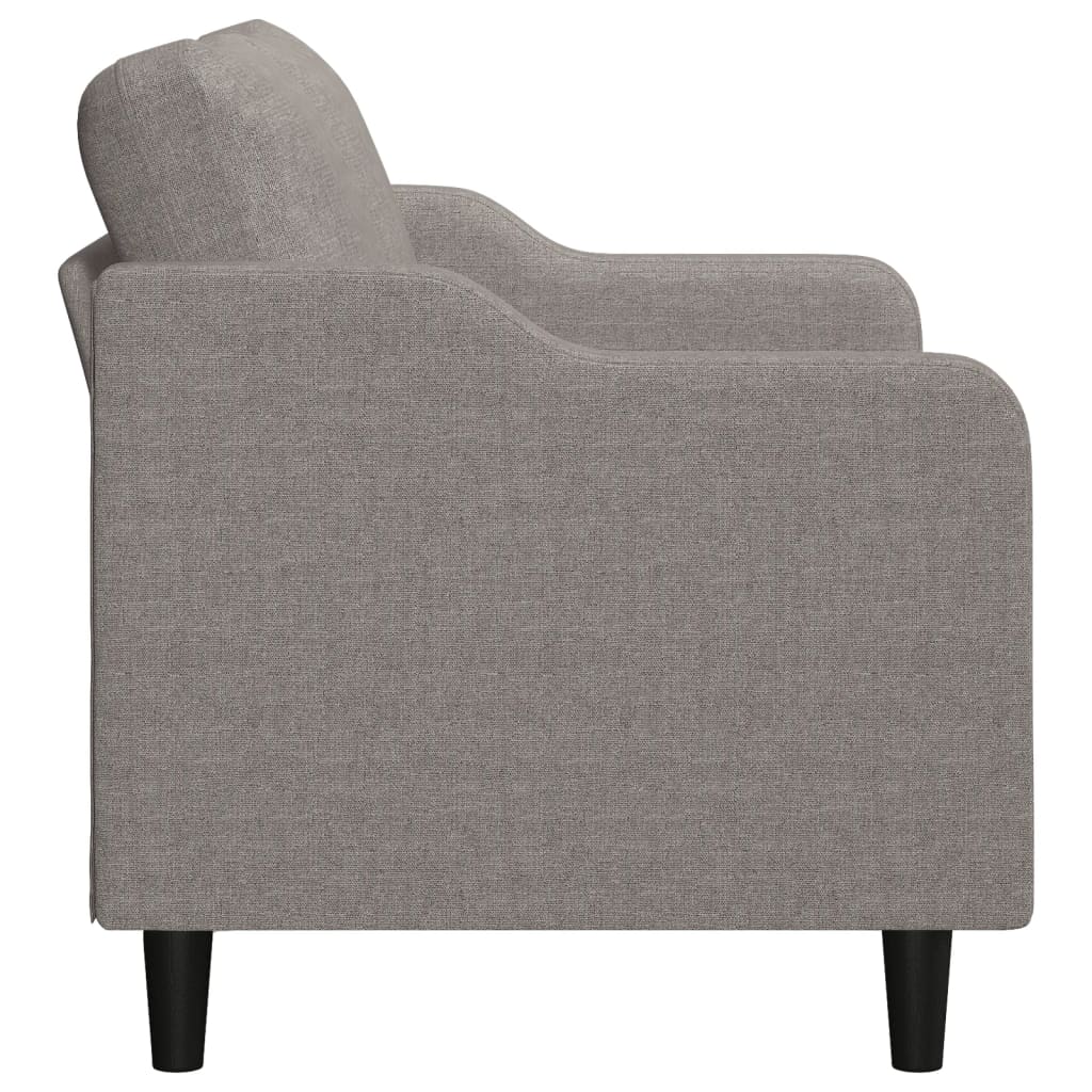 Tweezitsbank 140 Cm Stof 120 cm Taupe