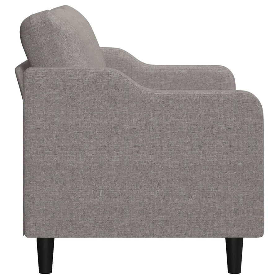Tweezitsbank 140 Cm Stof 120 cm Taupe