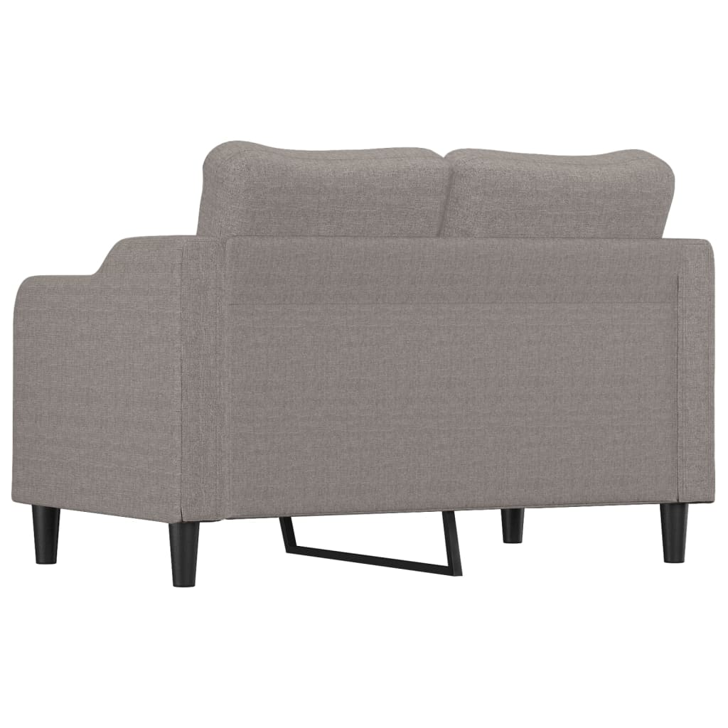 Tweezitsbank 140 Cm Stof 120 cm Taupe