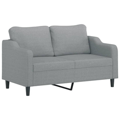 Tweezitsbank Stof 140 cm Lichtgrijs