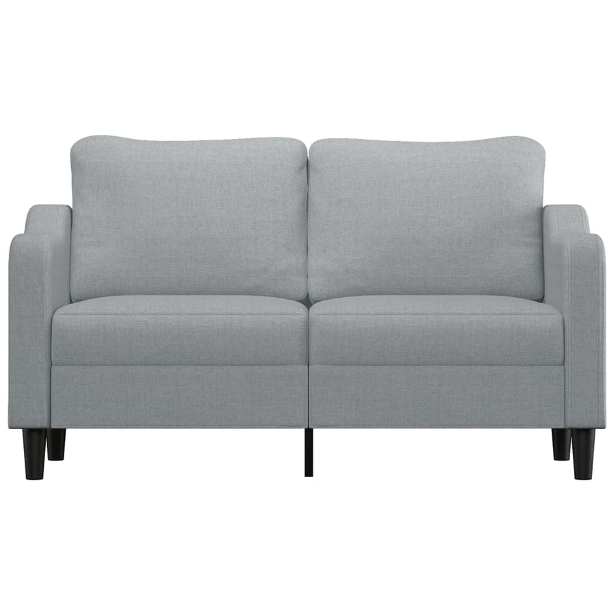 Tweezitsbank Stof 140 cm Lichtgrijs