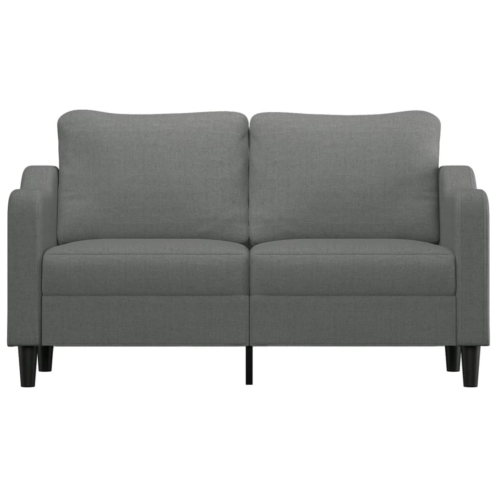 Tweezitsbank Stof 140 cm Donkergrijs