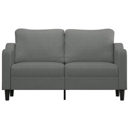Tweezitsbank Stof 140 cm Donkergrijs