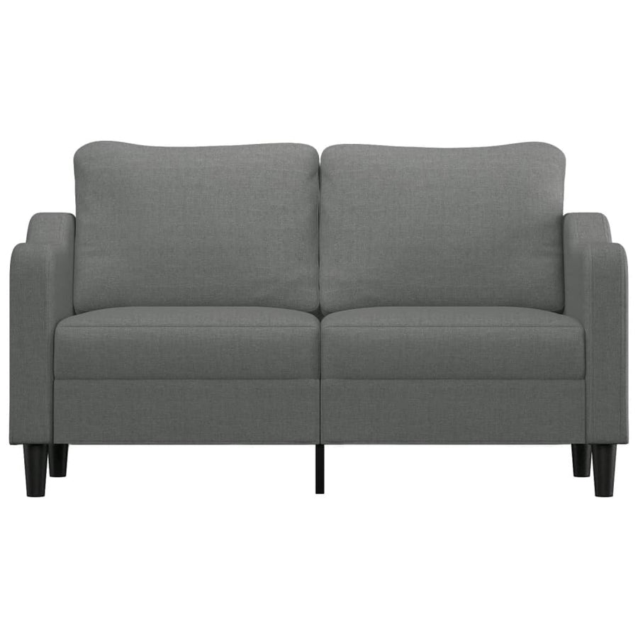 Tweezitsbank Stof 140 cm Donkergrijs