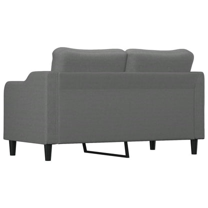 Tweezitsbank Stof 140 cm Donkergrijs