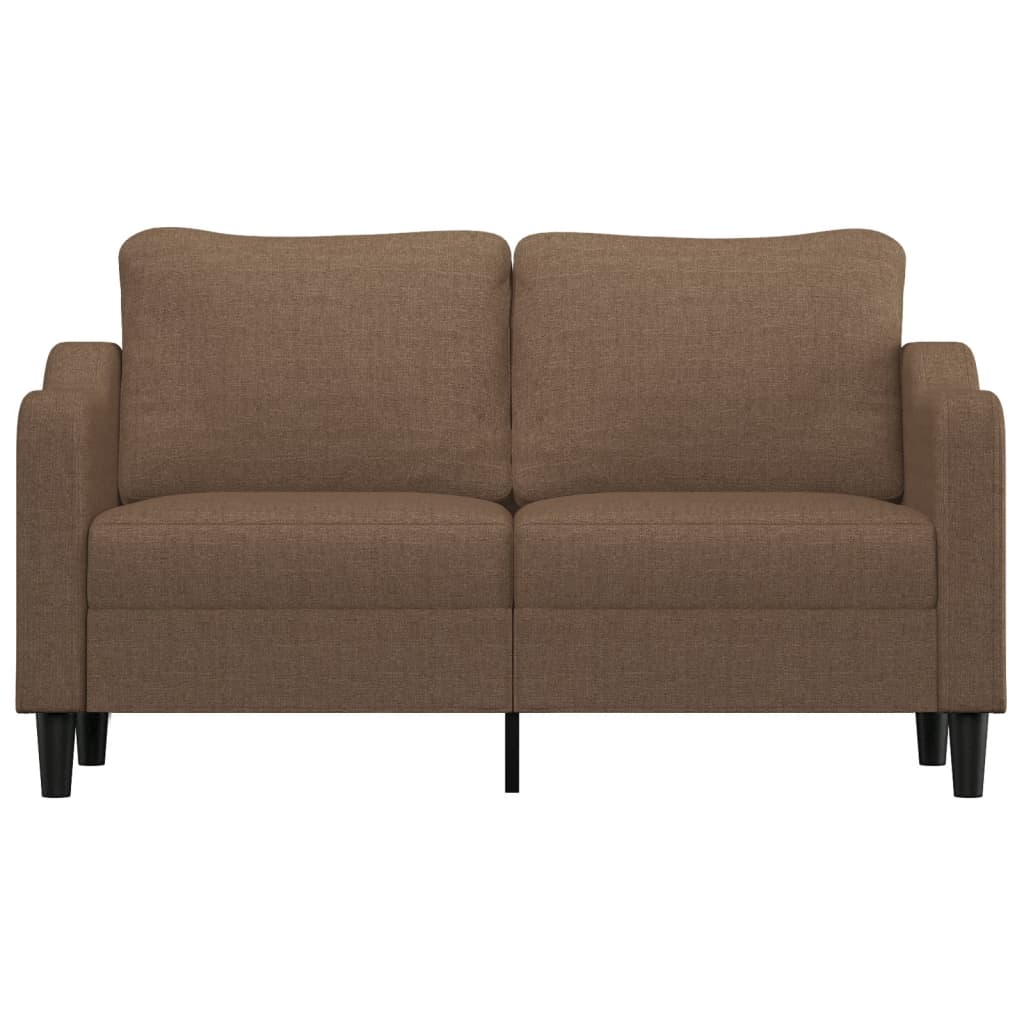 Tweezitsbank Stof 140 cm Bruin