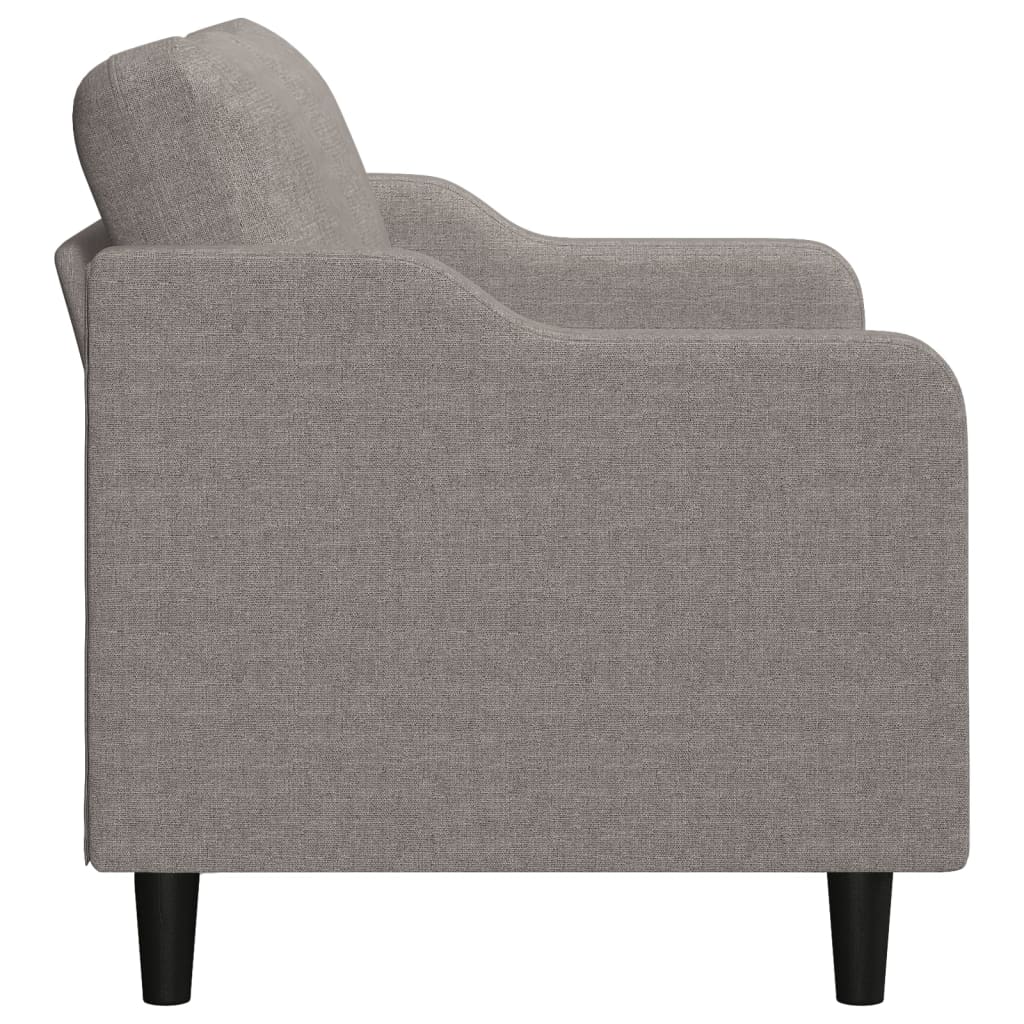 Tweezitsbank Stof 140 cm Taupe