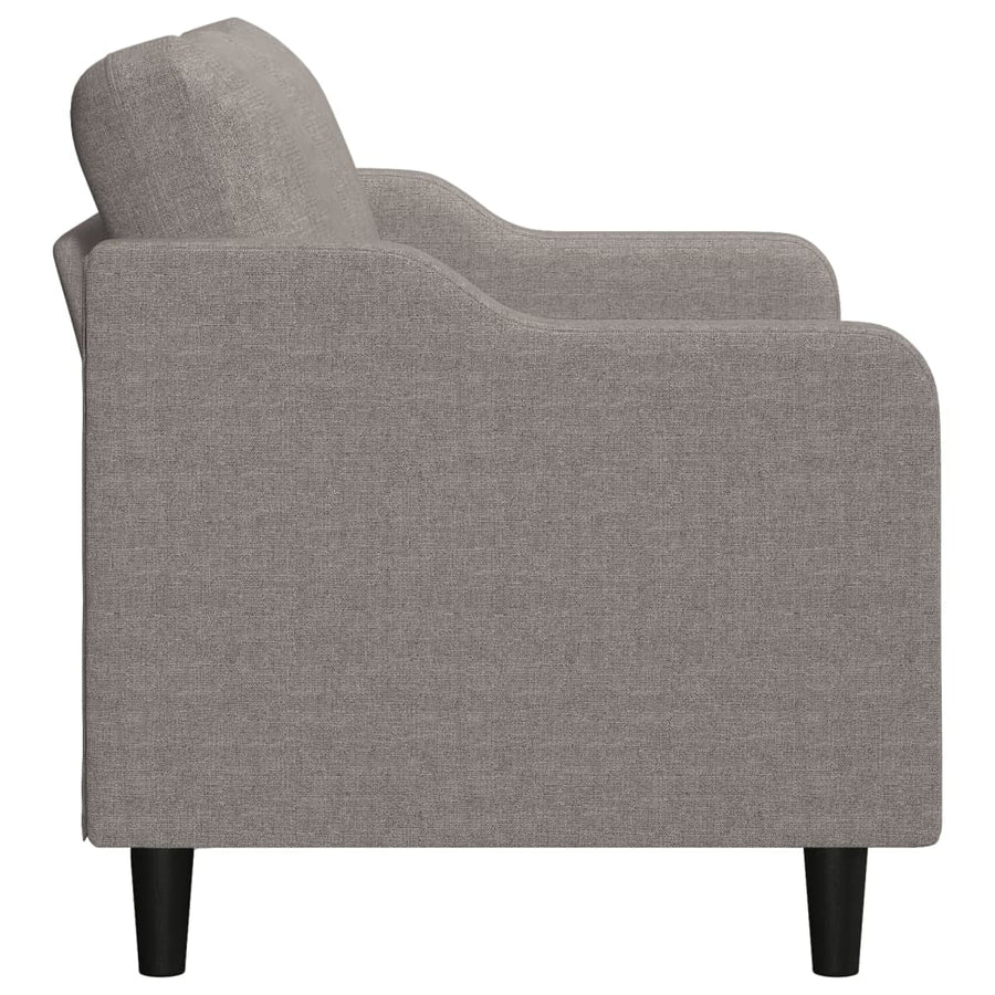 Tweezitsbank Stof 140 cm Taupe