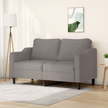 Tweezitsbank Stof 140 cm Taupe