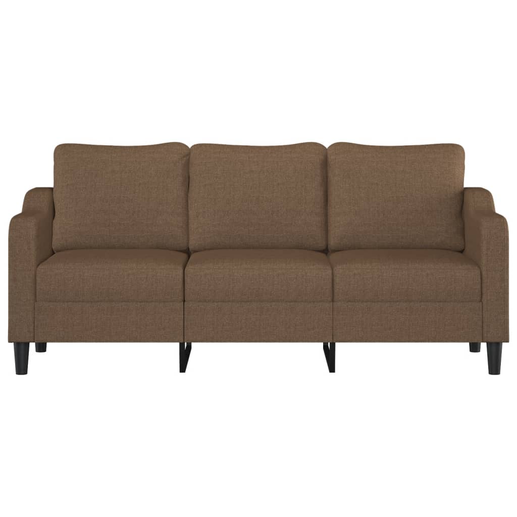 Driezitsbank Stof 180 cm Bruin