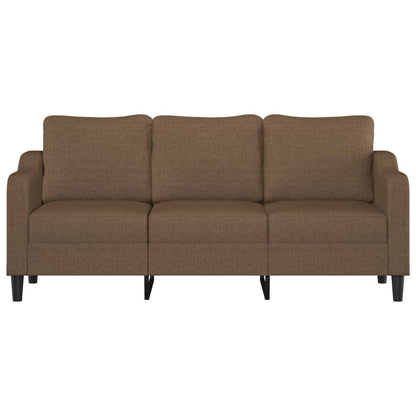 Driezitsbank Stof 180 cm Bruin