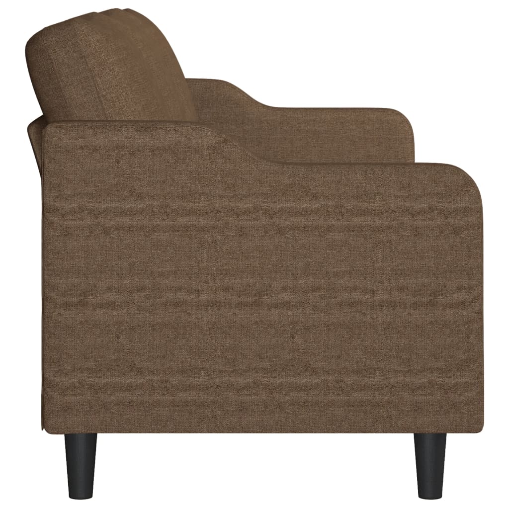 Driezitsbank Stof 180 cm Bruin