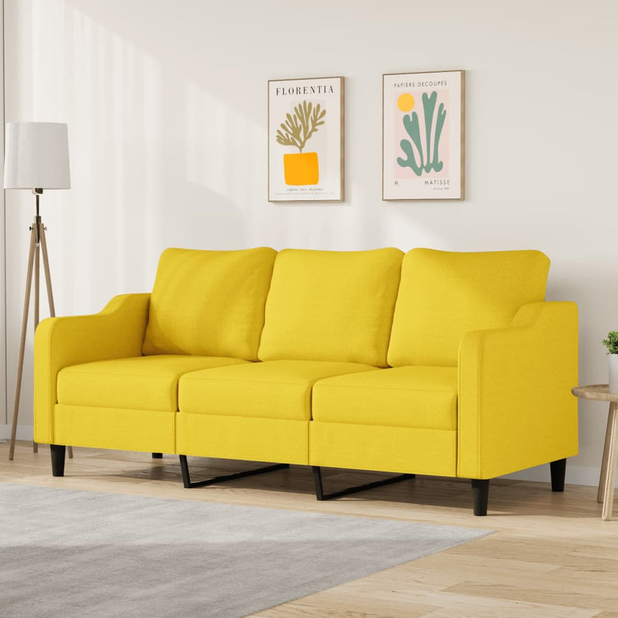 Driezitsbank Stof 180 cm