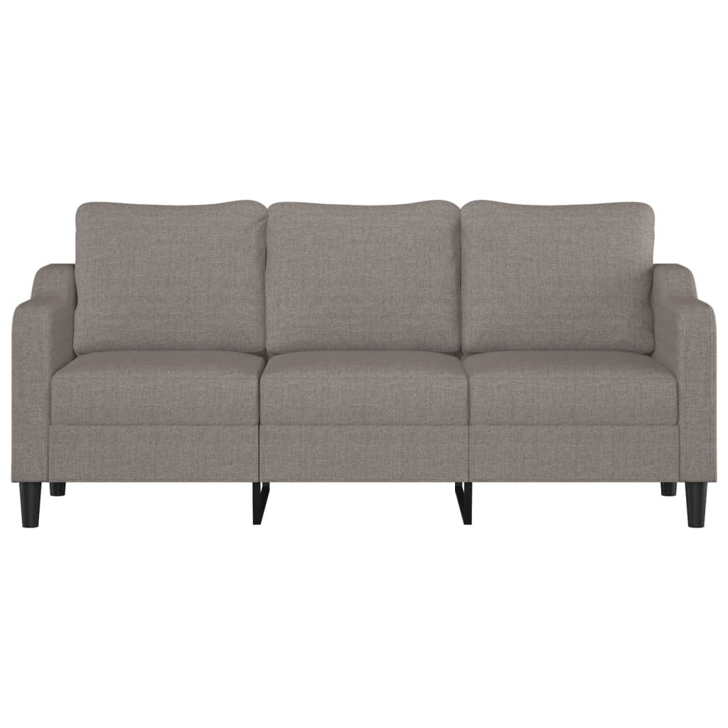Driezitsbank Stof 180 cm Taupe