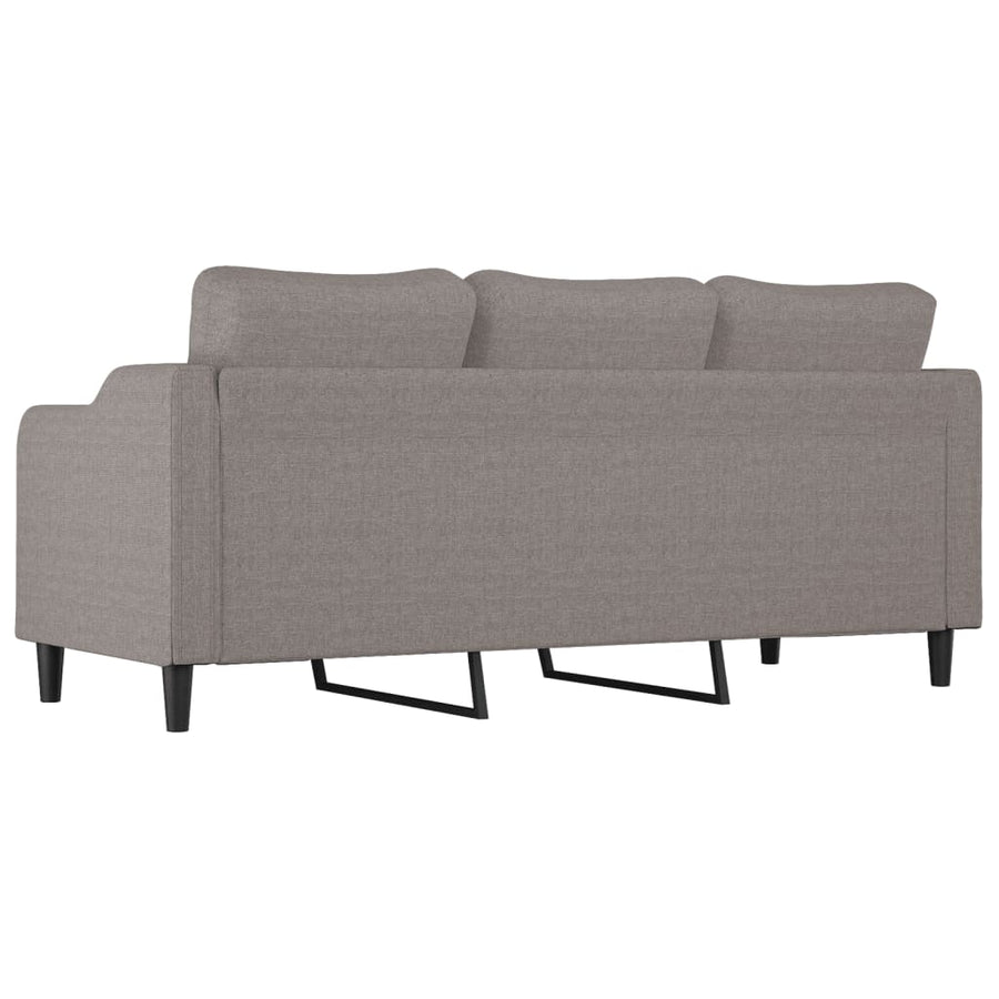 Driezitsbank Stof 180 cm Taupe