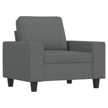 Fauteuil Stof 60 cm Donkergrijs