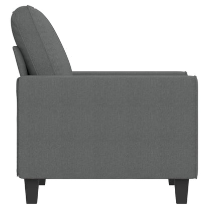 Fauteuil Stof 60 cm Donkergrijs