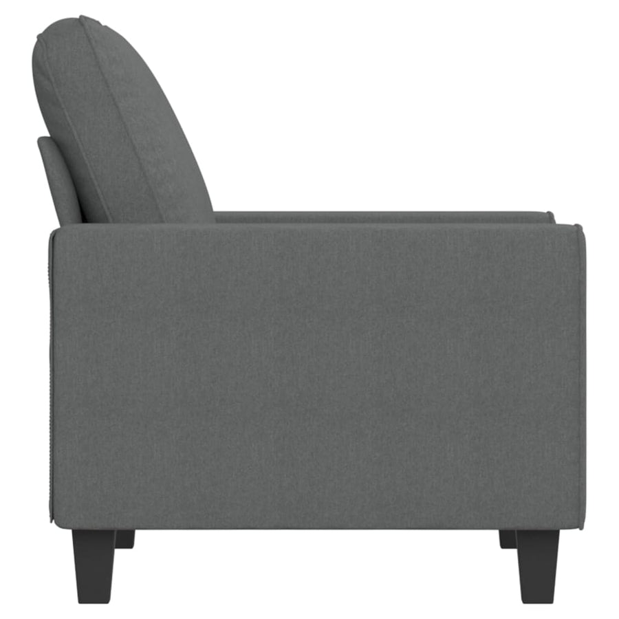 Fauteuil Stof 60 cm Donkergrijs
