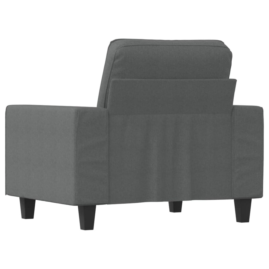 Fauteuil Stof 60 cm Donkergrijs