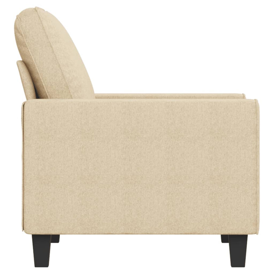 Fauteuil Stof Kleurig 60 cm Crème