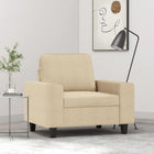 Fauteuil Stof Kleurig 60 cm Crème